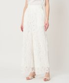 【アナイ/ANAYI】のリーフコード刺繍ワイドパンツ セットアップ対応商品 人気、トレンドファッション・服の通販 founy(ファニー) ファッション Fashion レディースファッション Fashion for Women セットアップ Matching Sets レディースパンツ・ボトムス Pants & Trousers / Bottoms エレガント 上品 Elegant エンブロイダリー Embroidery Design ジャケット Jacket, Outerwear スマート Smart, Elegant セットアップ Set-Up, Coordinated Outfit プリント Print, Printed Pattern モチーフ Motif, Design Theme リーフ Leaf, Botanical Leaf レース Lace, Lace Fabric ワイド Wide, Wide Fit S/S・春夏 SS, Spring/Summer, Warm Season 再入荷 Restock / Back in Stock 夏 Summer thumbnail white|ID: prp329100004943112 ipo3291000000037103141