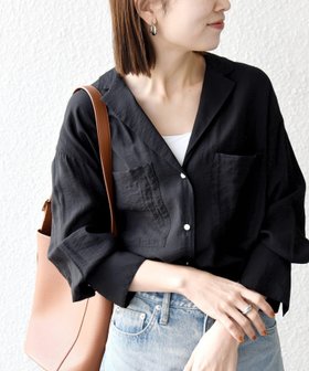 【シップス フォー ウィメン/SHIPS】の《追加 》SHIPS any 手洗い可能 オープン カラー ポケット シャツ 人気、トレンドファッション・服の通販 founy(ファニー) ファッション Fashion レディースファッション Fashion for Women トップス・カットソー Cut & Sew Tops シャツ・ブラウス・オフィスカジュアル Elegant Blouses & Button-Ups ヴィンテージ Vintage Style 洗える Machine Washable サンダル Sandals, Summer Shoes とろみ Fluid, Flowy Fabric デニム Denim, Jeans Material フラット Flat, Flat Shoes ポケット Pocket, Pocket Detail 羽織 Haori, Light Jacket リラックス Relax, Relaxed Fit エレガント 上品 Elegant 2026年 2026 2026春夏・S/S Spring/Summer 2026 SS26 |ID:prp329100004943114