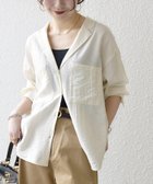【シップス フォー ウィメン/SHIPS】の《追加 》SHIPS any 手洗い可能 オープン カラー ポケット シャツ 人気、トレンドファッション・服の通販 founy(ファニー) ファッション Fashion レディースファッション Fashion for Women トップス・カットソー Cut & Sew Tops シャツ・ブラウス・オフィスカジュアル Elegant Blouses & Button-Ups ヴィンテージ Vintage Style 洗える Machine Washable サンダル Sandals, Summer Shoes とろみ Fluid, Flowy Fabric デニム Denim, Jeans Material フラット Flat, Flat Shoes ポケット Pocket, Pocket Detail 羽織 Haori, Light Jacket リラックス Relax, Relaxed Fit エレガント 上品 Elegant 2026年 2026 2026春夏・S/S Spring/Summer 2026 SS26 thumbnail オフホワイト|ID: prp329100004943114 ipo3291000000037103164