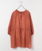 【レプシィム ローリーズファーム/LEPSIM LOWRYS FARM】の着回し5分袖ブラウス《2点セット》 人気、トレンドファッション・服の通販 founy(ファニー) ファッション Fashion レディースファッション Fashion for Women トップス・カットソー Cut & Sew Tops シャツ・ブラウス・オフィスカジュアル Elegant Blouses & Button-Ups おすすめ Recommended / Our Picks シルバー Silver, Metallic Silver デニム Denim, Jeans Material フロント Front, Front Design 定番 Standard, Basic Item 春 Spring 長袖 Long Sleeve, Full Sleeve thumbnail オレンジ45|ID: prp329100004943115 ipo3291000000037103191