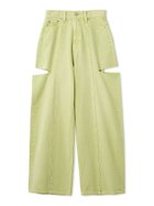 【フレイ アイディー/FRAY I.D】の【00サイズあり】カットアウトバレルデニムパンツ 人気、トレンドファッション・服の通販 founy(ファニー) ファッション Fashion レディースファッション Fashion for Women パンツ Pants & Trousers デニムパンツ・ジーンズ・美脚デニム Denim Jeans & Pants 春 Spring スマート Smart, Elegant デニム Denim, Jeans Material 定番 Standard, Basic Item バランス Balance, Style Balance パッチ Patch, Appliqué フェミニン Feminine, Girly S/S・春夏 SS, Spring/Summer, Warm Season 夏 Summer thumbnail MNT[021]|ID: prp329100004943118 ipo3291000000037103234