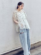 【フレイ アイディー/FRAY I.D】の【00サイズあり】カットアウトバレルデニムパンツ 人気、トレンドファッション・服の通販 founy(ファニー) ファッション Fashion レディースファッション Fashion for Women パンツ Pants & Trousers デニムパンツ・ジーンズ・美脚デニム Denim Jeans & Pants 春 Spring スマート Smart, Elegant デニム Denim, Jeans Material 定番 Standard, Basic Item バランス Balance, Style Balance パッチ Patch, Appliqué フェミニン Feminine, Girly S/S・春夏 SS, Spring/Summer, Warm Season 夏 Summer thumbnail LBLU[081]|ID: prp329100004943118 ipo3291000000037103236