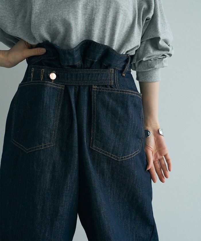 【マージュール/marjour】のTUCK DENIM インテリア・キッズ・メンズ・レディースファッション・服の通販 founy(ファウニー) https://founy.com/ ファッション Fashion レディースファッション Fashion for Women おすすめ Recommended / Our Picks ギャザー Gathered, Ruffled ストレッチ Stretch, Stretchy Fabric タンク Tank Top, Sleeveless Top デニム Denim, Jeans Material ノースリーブ Sleeveless, No-Sleeve ボトム Bottoms, Lower Wear 夏 Summer |ID: prp329100004943119 ipo3291000000037352907