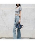 【レガートラルゴ/Legato Largo】の肩楽 ミニショルダーバッグ ダークグリーン/ネイビー|ID: prp329100004943126 ipo3291000000037103350