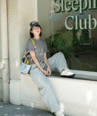 【レガートラルゴ/Legato Largo】の肩楽 ミニショルダーバッグ ライトブルー/ダークブラウン|ID: prp329100004943126 ipo3291000000037103352