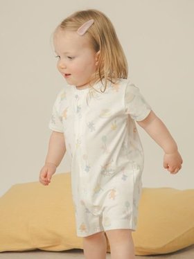 【ジェラート ピケ/gelato pique / KIDS】の【BABY】半袖ロンパース 人気、トレンドファッション・服の通販 founy(ファニー) ファッション Fashion キッズファッション Fashion for Kids ロンパース Romper, Jumpsuit 半袖 Short Sleeve, Half Sleeve |ID:prp329100004949486