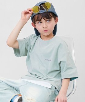 【デビロック/devirock / KIDS】の【イージーウォッシュ】乾燥機OK 防汚 刺繍デザイン 半袖Tシャツ 子供服 キッズ 26SS 人気、トレンドファッション・服の通販 founy(ファニー) ファッション Fashion キッズファッション Fashion for Kids ストレッチ Stretch, Stretchy Fabric デニム Denim, Jeans Material トレンド Trend, Trending Now 定番 Standard, Basic Item なめらか Smooth, Silky Texture フレア Flare, Flared 半袖 Short Sleeve, Half Sleeve おすすめ Recommended / Our Picks 2026年 2026 2026春夏・S/S Spring/Summer 2026 SS26 |ID:prp329100004949521