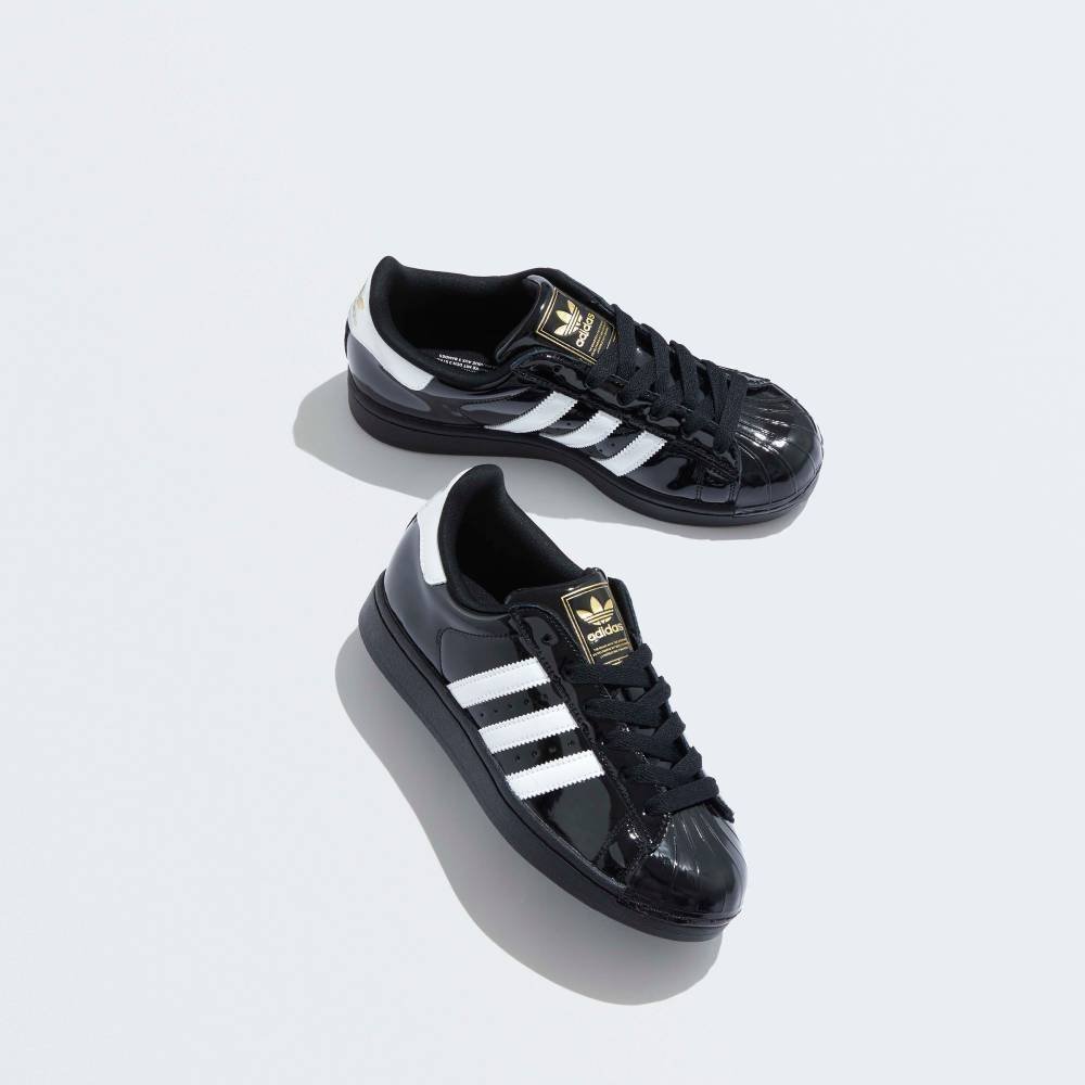 【アディダス/adidas】の【公式】アディダス adidas 返品可 スーパースターII / Superstar II インテリア・キッズ・メンズ・レディースファッション・服の通販 founy(ファニー) 　ファッション　Fashion　レディースファッション　Fashion for Women　クール　Cool, Chic　フィット　Fit, Slim Fit　レギュラー　Regular, Standard Fit　ブラック|ID: prp329100004949554 ipo3291000000037142829
