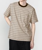 【ビショップ/Bshop / MEN】のマルチボーダー ポケットクルーネックTシャツ MEN 人気、トレンドファッション・服の通販 founy(ファニー) ファッション Fashion メンズファッション Fashion for Men 定番 Standard, Basic Item フランス France, French ボーダー Border, Stripe ワーク Workwear, Utility Style thumbnail BEIGE系1|ID: prp329100004949566 ipo3291000000037142929