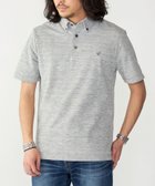【シップス/SHIPS / MEN】の【WEB限定】SHIPS 吸水速乾・UVケア Drymixワンポイントロゴ ボタンダウン ポロシャツ グレー|ID: prp329100004949578 ipo3291000000037330323