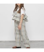 【グローバルワーク/GLOBAL WORK / KIDS】のトクトク3リネンライクSET UP/キッズ/641354 人気、トレンドファッション・服の通販 founy(ファニー) ファッション Fashion キッズファッション Fashion for Kids インナー Innerwear キャミソール Camisole, Spaghetti Strap Top セットアップ Set-Up, Coordinated Outfit チェック Check, Plaid, Tartan ポケット Pocket, Pocket Detail リネン Linen, Linen Fabric ロング Long, Long-Length thumbnail ベージュチェック53|ID: prp329100004949697 ipo3291000000037143841