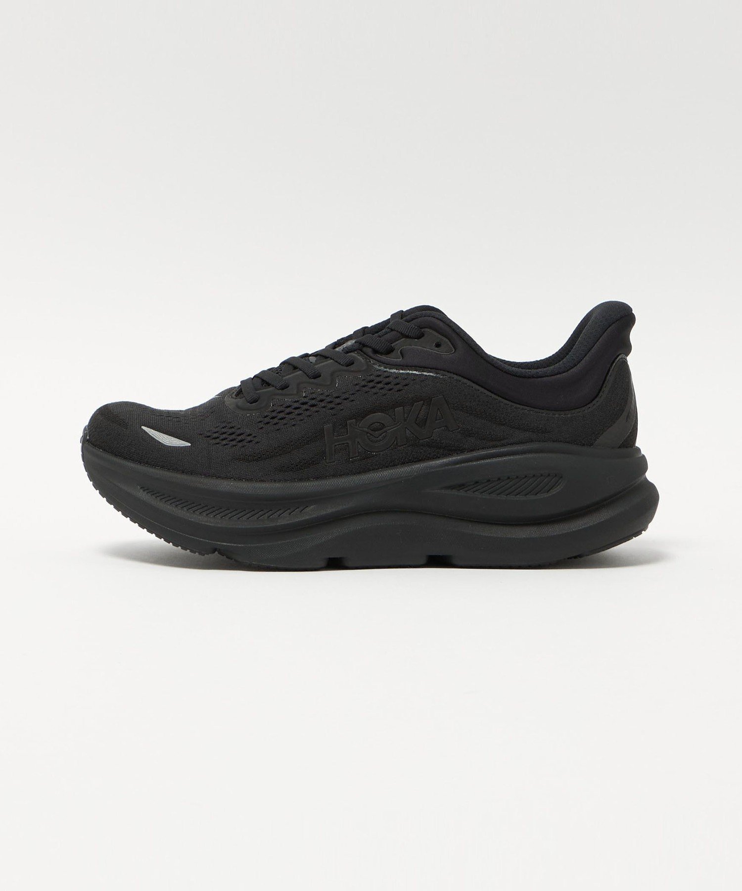 【ビューティ&ユース ユナイテッドアローズ/BEAUTY&YOUTH / UNITED ARROWS / MEN】のHOKA ボンダイ 9 スニーカー インテリア・キッズ・メンズ・レディースファッション・服の通販 founy(ファニー) 　ファッション　Fashion　メンズファッション　Fashion for Men　シューズ・靴　Shoes　スニーカー / カジュアルにもスポーティにも　Sneakers & Trainers　クラシカル　Classical, Vintage-Inspired　シューズ　Shoes, Footwear　スタイリッシュ　Stylish, Fashionable　スニーカー　Sneakers, Trainers　スポーティ　Sporty, Casual Athletic　フォルム　Silhouette, Form　おすすめ　Recommended / Our Picks　BLACK|ID: prp329100004949750 ipo3291000000037144355