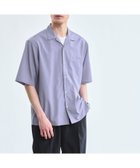 【ユナイテッドアローズ/UNITED ARROWS / MEN】のウォッシャブルトロ ジャストルーズ オープンカラー シャツ -ストレッチ- LILAC|ID: prp329100004949785 ipo3291000000037144709