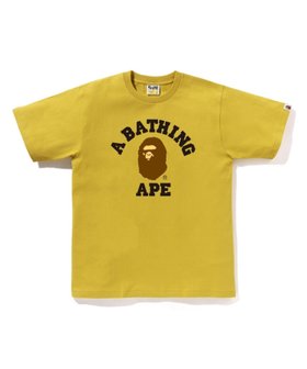 【アベイシングエイプ/A BATHING APE / MEN】のCOLLEGE TEE 人気、トレンドファッション・服の通販 founy(ファニー) ファッション Fashion メンズファッション Fashion for Men インナー Innerwear ショート Short, Short Length スリーブ Sleeve, Long Sleeve / Short Sleeve フロント Front, Front Design プリント Print, Printed Pattern ラバー Rubber, Rubber Sole |ID:prp329100004949837