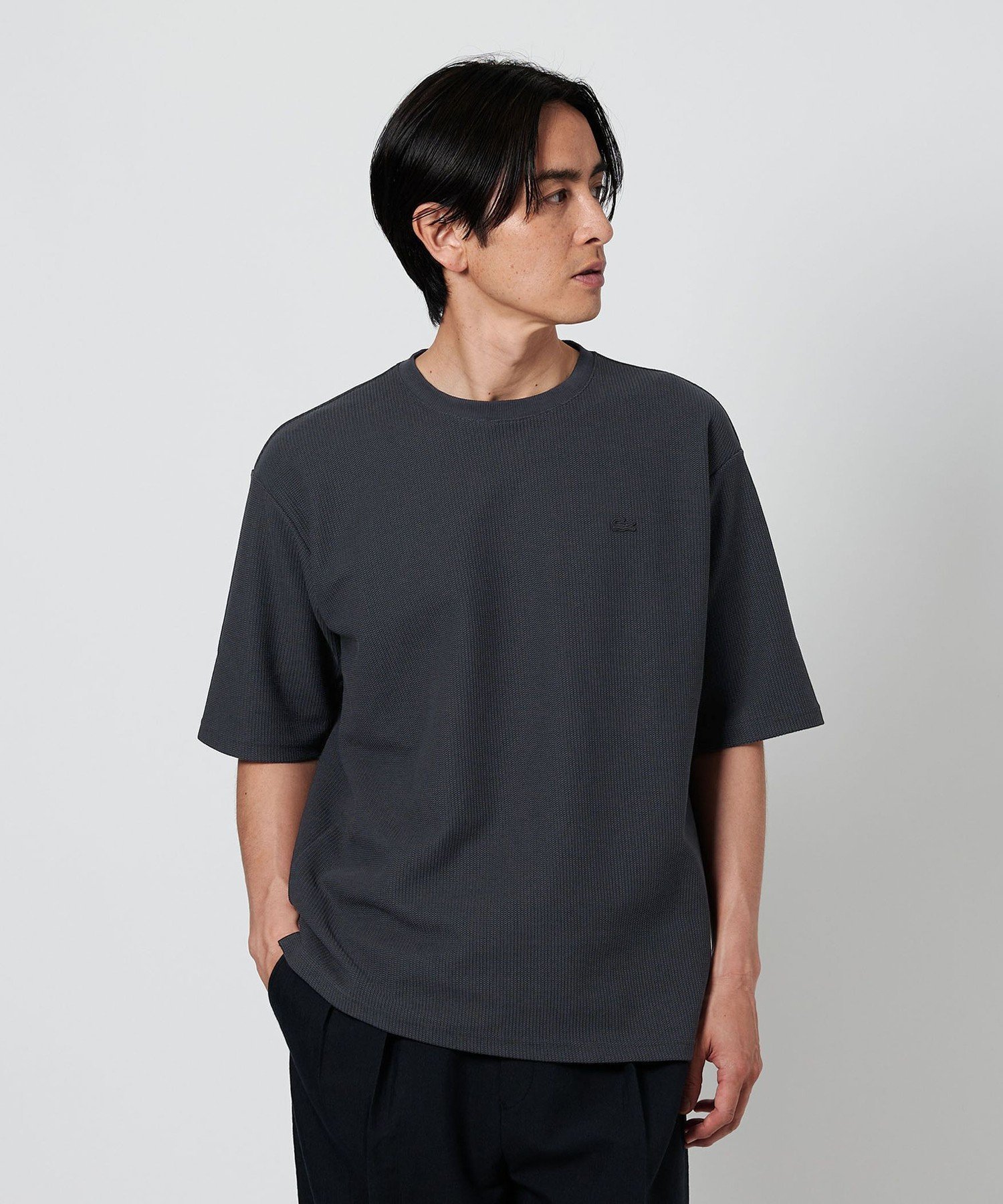 【ビューティ&ユース ユナイテッドアローズ/BEAUTY&YOUTH / UNITED ARROWS / MEN】のLACOSTE for BEAUTY YOUTH 1トーン ショートスリーブ Tシャツ 人気、トレンドファッション・服の通販 founy(ファニー) 　ファッション　Fashion　メンズファッション　Fashion for Men　今季　This Season, Current Season　ショーツ　Shorts, Short Pants　ショート　Short, Short Length　スリーブ　Sleeve, Long Sleeve / Short Sleeve　セットアップ　Set-Up, Coordinated Outfit　定番　Standard, Basic Item　人気　Popular, Best Seller　フランス　France, French　ポロシャツ　Polo Shirt, Collared Tee　別注　Limited Edition, Custom Order　メンズ　Men's, Menswear　ラッセル　Raschel, Raschel Lace　おすすめ　Recommended / Our Picks　日本製　Made In Japan　エレガント 上品　Elegant　 other-1|ID: prp329100004949893 ipo3291000000037145458