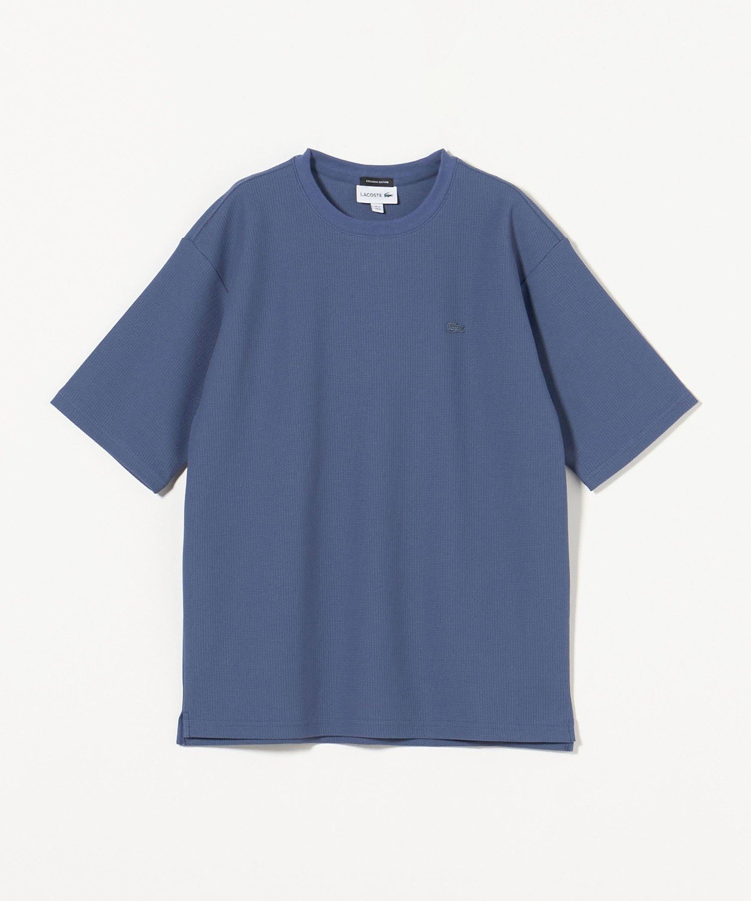 【ビューティ&ユース ユナイテッドアローズ/BEAUTY&YOUTH / UNITED ARROWS / MEN】のLACOSTE for BEAUTY YOUTH 1トーン ショートスリーブ Tシャツ インテリア・キッズ・メンズ・レディースファッション・服の通販 founy(ファニー) 　ファッション　Fashion　メンズファッション　Fashion for Men　今季　This Season, Current Season　ショーツ　Shorts, Short Pants　ショート　Short, Short Length　スリーブ　Sleeve, Long Sleeve / Short Sleeve　セットアップ　Set-Up, Coordinated Outfit　定番　Standard, Basic Item　人気　Popular, Best Seller　フランス　France, French　ポロシャツ　Polo Shirt, Collared Tee　別注　Limited Edition, Custom Order　メンズ　Men's, Menswear　ラッセル　Raschel, Raschel Lace　おすすめ　Recommended / Our Picks　日本製　Made In Japan　エレガント 上品　Elegant　LILAC|ID: prp329100004949893 ipo3291000000037145476