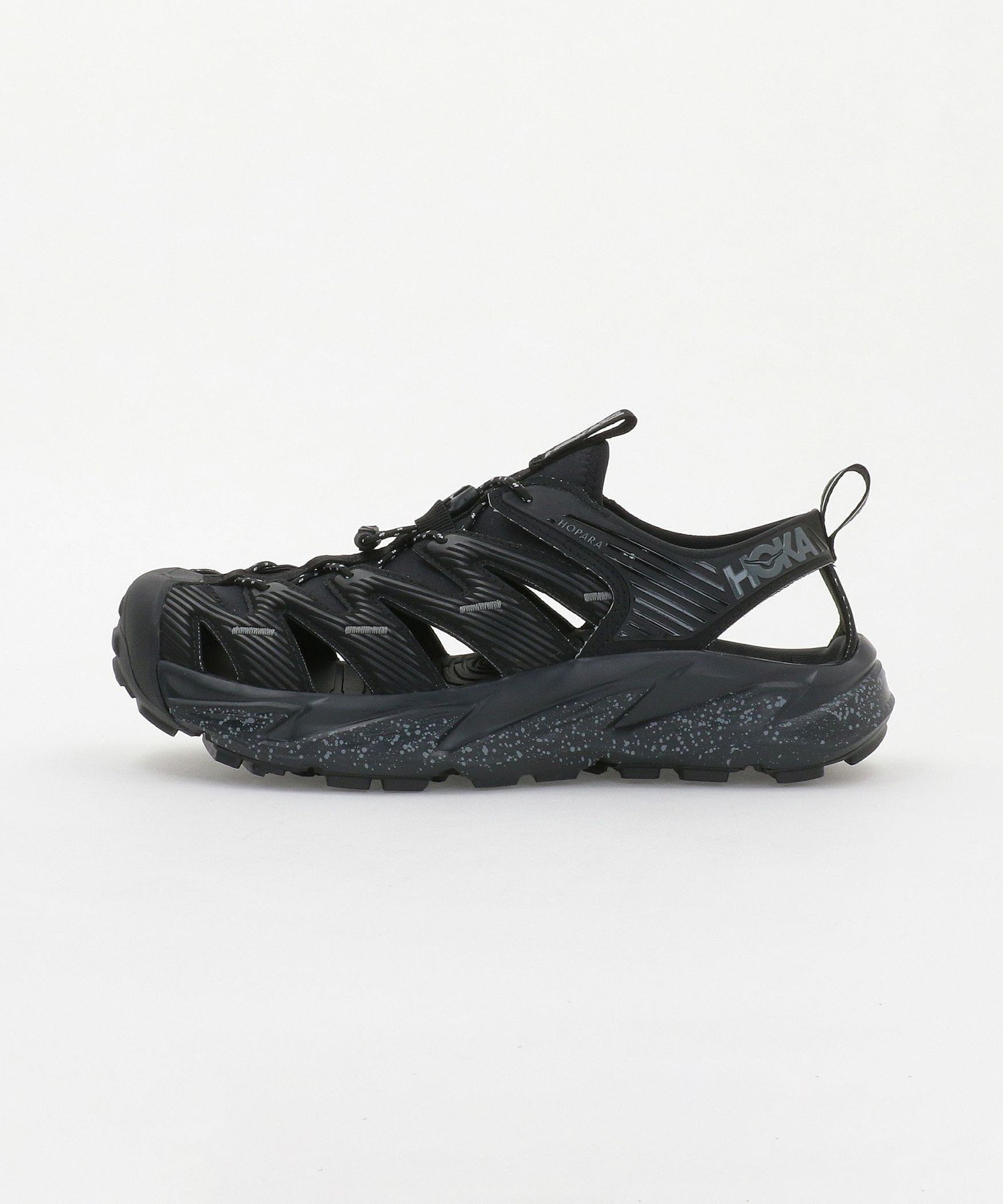 【ビューティ&ユース ユナイテッドアローズ/BEAUTY&YOUTH / UNITED ARROWS / MEN】のHOKA ホパラ シューズ インテリア・キッズ・メンズ・レディースファッション・服の通販 founy(ファニー) 　ファッション　Fashion　メンズファッション　Fashion for Men　シューズ・靴　Shoes　アウトドア　Outdoor Clothing　クッション　Cushion, Throw Pillow　サンダル　Sandals, Summer Shoes　シューズ　Shoes, Footwear　レース　Lace, Lace Fabric　BLACK|ID: prp329100004950002 ipo3291000000037146240