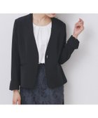 【インデックス/INDEX】のストレッチノーカラージャケット/セットアップ対応【洗濯機洗い可/イージーアイロン/防シワ】 人気、トレンドファッション・服の通販 founy(ファニー) ファッション Fashion レディースファッション Fashion for Women アウター Coat / Outerwear Collection レディースジャケット・軽アウター Jackets ノーカラージャケット / シンプル上品コーデ Collarless Jackets コンパクト Compact, Small Size ジャケット Jacket, Outerwear ストレッチ Stretch, Stretchy Fabric スマート Smart, Elegant セットアップ Set-Up, Coordinated Outfit バランス Balance, Style Balance ポケット Pocket, Pocket Detail ビジネス 仕事 通勤 Business / Work / Commuting thumbnail ネイビー|ID: prp329100004950032 ipo3291000000037146462