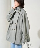 【フリークスストア/FREAK'S STORE】のショートトレンチ【限定展開】 人気、トレンドファッション・服の通販 founy(ファニー) ファッション Fashion レディースファッション Fashion for Women 2026年 2026 2026春夏・S/S Spring/Summer 2026 SS26 カフス Cuff Design ショート Short, Short Length トレンチ Trench, Trench Coat ビッグ Big, Oversized フレア Flare, Flared フロント Front, Front Design エレガント 上品 Elegant 夏 Summer S/S・春夏 SS, Spring/Summer, Warm Season thumbnail オリーブ|ID: prp329100004950068 ipo3291000000037146717