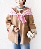 【シップス フォー ウィメン/SHIPS】のセミ 梳毛 配色 リバー ノーカラー コート 人気、トレンドファッション・服の通販 founy(ファニー) ファッション Fashion レディースファッション Fashion for Women アウター Coat / Outerwear Collection コート・ロングコート・ピーコート Long Coats, Peacoats & More カーディガン Cardigan, Knitwear サテン Satin, Glossy Fabric ショート Short, Short Length シルバー Silver, Metallic Silver ダブル Double, Double-Breasted フェイス Face, Facial Design ポケット Pocket, Pocket Detail リバーシブル Reversible, Two-Sided おすすめ Recommended / Our Picks 2025年 2025 2025-2026秋冬・A/W Autumn/Winter 2025–26 AW25–26 thumbnail キャメル|ID: prp329100004950148 ipo3291000000037147314