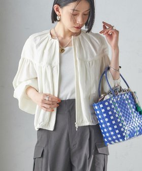 【シップス フォー ウィメン/SHIPS】の手洗い可能 リネン混 シアー ギャザー ブルゾン 人気、トレンドファッション・服の通販 founy(ファニー) ファッション Fashion レディースファッション Fashion for Women アウター Coat / Outerwear Collection ブルゾンジャケット・スポーティアウター Blouson Jackets 春 Spring ギャザー Gathered, Ruffled 切替 Switching, Contrast Panel シアー Sheer, See-Through スピンドル Spindle, Drawcord スポーティ Sporty, Casual Athletic ブルゾン Blouson, Bomber Jacket ヨーク Yoke, Yoke Design ランダム Random, Irregular リネン Linen, Linen Fabric おすすめ Recommended / Our Picks 夏 Summer エレガント 上品 Elegant 2025年 2025 2025春夏・S/S Spring/Summer 2025 SS25 |ID:prp329100004950151