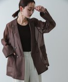 【センスオブプレイス/SENSE OF PLACE by URBAN RESEARCH】のシアーテーラードジャケット ブラウン|ID: prp329100004950186 ipo3291000000037376965