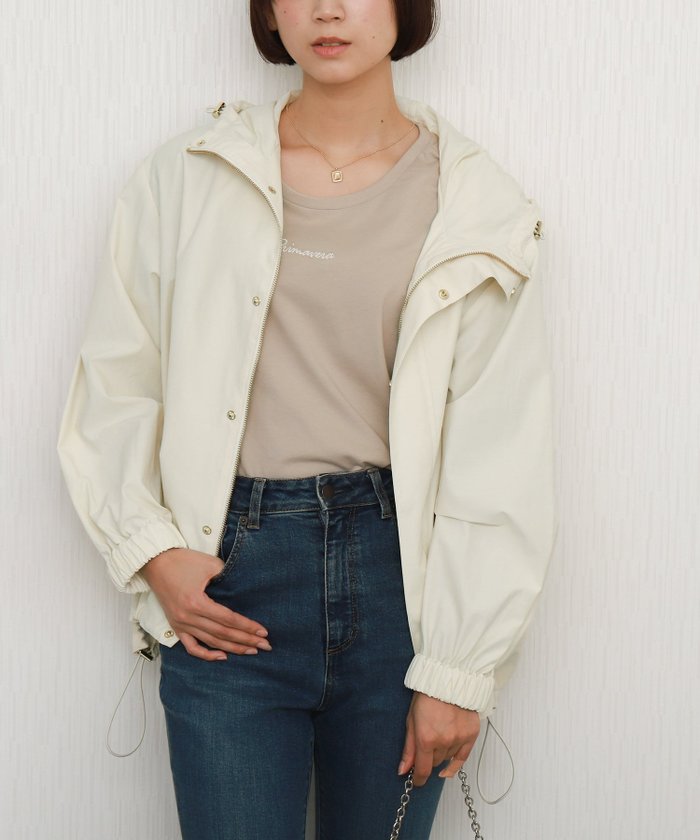 【リベルモア/libelle more】の【NC撥水加工】裾ドロストミドル丈ブルゾン マウンテンパーカー インテリア・キッズ・メンズ・レディースファッション・服の通販 founy(ファニー) https://founy.com/ ファッション Fashion レディースファッション Fashion for Women アウター Coat / Outerwear Collection ブルゾンジャケット・スポーティアウター Blouson Jackets トップス・カットソー Cut & Sew Tops レディースパーカー・カジュアルフーディー Casual Hoodies & Sweatshirts インナー Innerwear カットソー Cut and Sewn Top コーティング Coating, Coated Finish シンプル Simple, Minimal とろみ Fluid, Flowy Fabric デニム Denim, Jeans Material ドローストリング Drawstring, Pull Cord 定番 Standard, Basic Item パーカー Hoodie, Parka フォルム Silhouette, Form ブルゾン Blouson, Bomber Jacket ポケット Pocket, Pocket Detail ミドル Middle Length, Mid Height ロング Long, Long-Length ワイド Wide, Wide Fit 再入荷 Restock / Back in Stock おすすめ Recommended / Our Picks エレガント 上品 Elegant |ID: prp329100004950199 ipo3291000000037147700