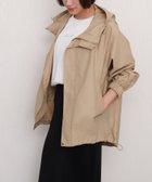 【リベルモア/libelle more】の【NC撥水加工】裾ドロストミドル丈ブルゾン マウンテンパーカー ベージュ|ID: prp329100004950199 ipo3291000000037147705