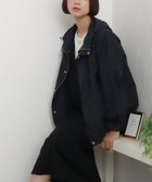 【リベルモア/libelle more】の【NC撥水加工】裾ドロストミドル丈ブルゾン マウンテンパーカー ネイビー|ID: prp329100004950199 ipo3291000000037147712