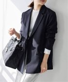 【スローブ イエナ/SLOBE IENA】の《セットアップ対応可/WEB限定/追加4》ウォッシャブルツイルダブルジャケット ネイビー|ID:prp329100004950217