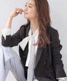 【インディヴィ/INDIVI】の【洗える/多機能/SETUP可】着る日傘ダブルジャケット 人気、トレンドファッション・服の通販 founy(ファニー) ファッション Fashion レディースファッション Fashion for Women アウター Coat / Outerwear Collection レディースジャケット・軽アウター Jackets レイングッズ・傘・晴雨兼用傘 Umbrellas & Rain Gear ヴィンテージ Vintage Style 洗える Machine Washable ジャケット Jacket, Outerwear ストレッチ Stretch, Stretchy Fabric スマート Smart, Elegant ダブル Double, Double-Breasted ポケット Pocket, Pocket Detail 日傘 Parasol, UV Umbrella リラックス Relax, Relaxed Fit ワイド Wide, Wide Fit おすすめ Recommended / Our Picks thumbnail ブラック|ID: prp329100004950239 ipo3291000000037148007