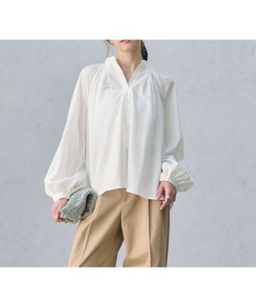 【ユナイテッドアローズ/UNITED ARROWS】 プリーツ ボリュームスリーブ ブラウス -ウォッシャブル-人気、トレンドファッション・服の通販 founy(ファニー) ファッション Fashion レディースファッション Fashion for Women トップス・カットソー Cut & Sew Tops シャツ・ブラウス・オフィスカジュアル Elegant Blouses & Button-Ups ボリューム袖・フリルスリーブブラウス Voluminous & Ruffle Sleeves / Puffy Sleeve Tops ウォッシャブル Machine Washable ストレート Straight, Straight Cut スリーブ Sleeve, Long Sleeve / Short Sleeve ビジネス 仕事 通勤 Business / Work / Commuting フレア Flare, Flared フロント Front, Front Design プリーツ Pleats, Pleated ボトム Bottoms, Lower Wear エレガント 上品 Elegant |ID:prp329100004950281