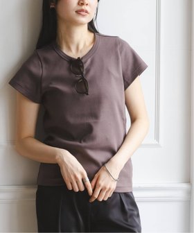 【ノーブル / スピック&スパン/NOBLE / Spick & Span】の《追加・WEB限定カラー》スビンコットンスムースコンパクトTシャツ2 大人の最旬トレンドファッション＆コーディネート founy(ファウニー) ファッション Fashion レディースファッション Fashion for Women トップス・カットソー Cut & Sew Tops シャツ・ブラウス・オフィスカジュアル Elegant Blouses & Button-Ups ロングTシャツ・Tシャツ Longline T-Shirts & Tees シンプル Simple, Minimal |ID:prp329100004950301
