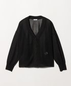 【ユナイテッドアローズ/UNITED ARROWS】のシアー Vネックカーディガン -ウォッシャブル- A DAY IN THE LIFE BLACK|ID:prp329100004950313