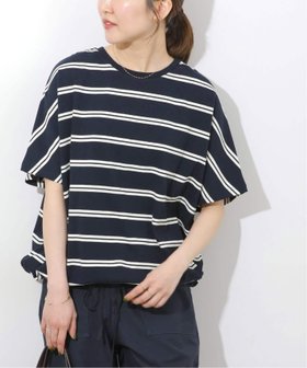 【ジャーナルスタンダード レリューム/JOURNAL STANDARD relume】 フレンチスリーブボーダーTシャツ人気、トレンドファッション・服の通販 founy(ファニー) ファッション Fashion レディースファッション Fashion for Women トップス・カットソー Cut & Sew Tops シャツ・ブラウス・オフィスカジュアル Elegant Blouses & Button-Ups ロングTシャツ・Tシャツ Longline T-Shirts & Tees 2026年 2026 2026春夏・S/S Spring/Summer 2026 SS26 スリーブ Sleeve, Long Sleeve / Short Sleeve ノースリーブ Sleeveless, No-Sleeve フレンチ French, French Style ボックス Boxy, Box Shape ボーダー Border, Stripe リボン Ribbon, Bow 夏 Summer |ID:prp329100004950359