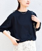 【シップス フォー ウィメン/SHIPS】の手洗い可能 ハイゲージ ドルマン プルオーバー ブラック|ID:prp329100004950381