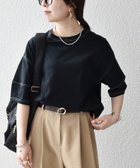 【シップス フォー ウィメン/SHIPS】のSHIPS any 抗菌防臭/洗濯機可能 USAコットン 配色 ステッチ ワイド TEE 人気、トレンドファッション・服の通販 founy(ファニー) ファッション Fashion レディースファッション Fashion for Women 洗える Machine Washable コンパクト Compact, Small Size 抗菌 Antibacterial, Bacteria-Resistant スリーブ Sleeve, Long Sleeve / Short Sleeve デニム Denim, Jeans Material 定番 Standard, Basic Item バランス Balance, Style Balance ワイド Wide, Wide Fit 2026年 2026 2026春夏・S/S Spring/Summer 2026 SS26 thumbnail ブラック|ID: prp329100004950412 ipo3291000000037149271