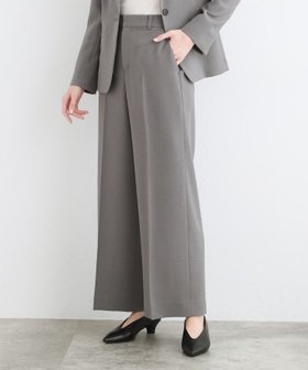 【インディヴィ/INDIVI】の【洗える/UVケア/SETUP可能】ウール調ワイドパンツ 人気、トレンドファッション・服の通販 founy(ファニー) ファッション Fashion レディースファッション Fashion for Women セットアップ Matching Sets レディースパンツ・ボトムス Pants & Trousers / Bottoms 洗える Machine Washable シンプル Simple, Minimal ジャケット Jacket, Outerwear ストレッチ Stretch, Stretchy Fabric スマート Smart, Elegant スーツ Suit, Formalwear セットアップ Set-Up, Coordinated Outfit センター Center, Center Line 楽ちん Easy Fit, Comfortable ワイド Wide, Wide Fit おすすめ Recommended / Our Picks ビジネス 仕事 通勤 Business / Work / Commuting |ID:prp329100004950432