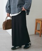 【ディスコート/Discoat】の【3~5サイズ展開/リピーター多数◎】リブカットナロースカート《WEB限定》 ブラック|ID: prp329100004950478 ipo3291000000037149992