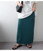 【ディスコート/Discoat】の【3~5サイズ展開/リピーター多数◎】リブカットナロースカート《WEB限定》 グリーン|ID: prp329100004950478 ipo3291000000037150005