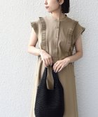 【シップス フォー ウィメン/SHIPS】のSHIPS Colors 手洗い可能 プリーツ デザイン シャツ ワンピース2 ベージュ|ID: prp329100004950512 ipo3291000000037150376