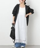 【ジャーナルスタンダード レリューム/JOURNAL STANDARD relume】のスクエアエンブロイダリーワンピース ホワイト|ID:prp329100004950523