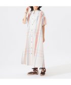 【ビームス ウイメン/BEAMS】のボーイ ビッグ タータン ワンピース 旅行 レジャー 着映え ギフト 母の日 26SS IVORY|ID:prp329100004950530
