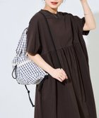 【フリークスストア/FREAK'S STORE】の限定展開 ウエストギャザー 切り替え 半袖 ワンピース ブラウン|ID:prp329100004956810