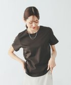 【グローバルワーク/GLOBAL WORK】のリッチクリーン透けにくいコンパクトT/656161 人気、トレンドファッション・服の通販 founy(ファニー) ファッション Fashion レディースファッション Fashion for Women おすすめ Recommended / Our Picks なめらか Smooth, Silky Texture インナー Innerwear コンパクト Compact, Small Size サロペット Overalls, Salopette シルク Silk, 100% Silk ジャケット Jacket, Outerwear セレモニー Ceremony フィット Fit, Slim Fit ビジネス 仕事 通勤 Business / Work / Commuting 夏 Summer 抗菌 Antibacterial, Bacteria-Resistant 春 Spring S/S・春夏 SS, Spring/Summer, Warm Season 無地 Plain, Solid Color thumbnail ダークブラウン58|ID: prp329100004956865 ipo3291000000037194382