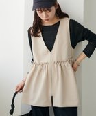 【ディスコート/Discoat】の【WEB限定】ジップベスト 人気、トレンドファッション・服の通販 founy(ファニー) ファッション Fashion レディースファッション Fashion for Women アウター Coat / Outerwear Collection トップス・カットソー Cut & Sew Tops ベスト&ジレ / 重ね着スタイル Vests & Gilets おすすめ Recommended / Our Picks カットソー Cut and Sewn Top カーゴパンツ Cargo Pants, Utility Pants ギャザー Gathered, Ruffled シアー Sheer, See-Through ジップ Zip, Zipper スラックス Slacks, Dress Pants チュニック Tunic, Long Top デニム Denim, Jeans Material トレンド Trend, Trending Now フェミニン Feminine, Girly リブニット Rib Knit, Ribbed Knit 羽織 Haori, Light Jacket thumbnail ライトベージュ|ID: prp329100004956871 ipo3291000000037194433