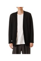 【アタッチメント/ATTACHMENT / MEN】のコットンダブルフェイス ノーカラーカーディガン 人気、トレンドファッション・服の通販 founy(ファニー) ファッション Fashion メンズファッション Fashion for Men カーディガン Cardigan, Knitwear 人気 Popular, Best Seller 定番 Standard, Basic Item thumbnail BLACK|ID: prp329100004956875 ipo3291000000037194463