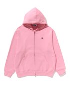 【ア ベイシング エイプ/A BATHING APE】のONE POINT FULL ZIP HOODIE 人気、トレンドファッション・服の通販 founy(ファニー) ファッション Fashion レディースファッション Fashion for Women フロント Front, Front Design ポケット Pocket, Pocket Detail ワンポイント One Point, Statement Accent thumbnail PINK|ID: prp329100004956878 ipo3291000000037194492