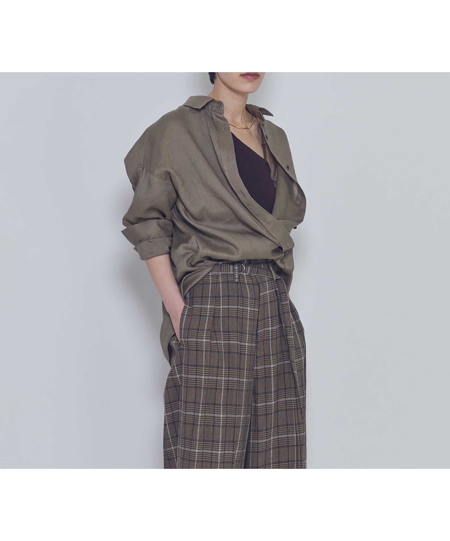 【プルミエ アロンディスモン/1er Arrondissement / MEN】の【リニューアル】ウォッシュリネンシャツ インテリア・キッズ・メンズ・レディースファッション・服の通販 founy(ファニー) 　ファッション　Fashion　メンズファッション　Fashion for Men　バランス　Balance, Style Balance　リネン　Linen, Linen Fabric　羽織　Haori, Light Jacket　Mocha|ID: prp329100004956898 ipo3291000000037194641