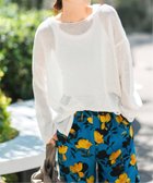 【スピック&スパン/Spick & Span】の《新色有り / 追加》リネンミックス2WAYプルオーバー 人気、トレンドファッション・服の通販 founy(ファニー) ファッション Fashion レディースファッション Fashion for Women トップス・カットソー Cut & Sew Tops カジュアルプルオーバー・ニットトップス Pullovers & Knit Tops / Casual Pullovers インナー Innerwear シンプル Simple, Minimal スマート Smart, Elegant デニム Denim, Jeans Material 定番 Standard, Basic Item 人気 Popular, Best Seller ミックス Mix, Mixed Style リネン Linen, Linen Fabric おすすめ Recommended / Our Picks thumbnail ホワイト|ID: prp329100004956908 ipo3291000000037194712